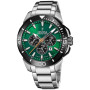 Montre FESTINA pour Homme F20641/A Chrono Bike Boîtier en Acier Inoxydable Gris Bracelet en Acier Inoxydable Gris