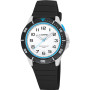 Montre Calypso pour Homme K5857/1 Sweet Time Boîtier en Caoutchouc Multi Bracelet en Caoutchouc Noir