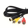 RUITROLIKER Câble AV Audio Vidéo RCA 9 broches pour Genesis 2 3