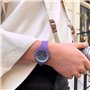 ICE-WATCH - Ice Ola Kids Mermaid - Montre Violette pour Fille avec Bracelet en Silicone - 014432 (Small)