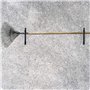 MENG ZHI AO Lot de 4 crochets en aluminium pour poteaux de piscine résistants avec vis, crochets parfaits pour la piscine, les b