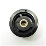 Supertool Lot de 5 boutons de potentiomètre Diamètre du trou 6 mm Bouton de potentiomètre/cadran d'ampli de volume pour tige de 