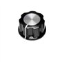 Supertool Lot de 5 boutons de potentiomètre Diamètre du trou 6 mm Bouton de potentiomètre/cadran d'ampli de volume pour tige de 