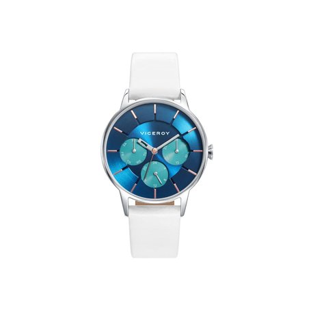 Viceroy Femmes Multi-Cadrans Quartz Montre avec Bracelet en Cuir 471162-37