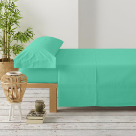 Degrees Home Premium - Parure de lit 135x190 – 3 pièces – Drap Plat 2 Personnes – Drap Housse 135x190 – taie d’Oreiller 135x45 –