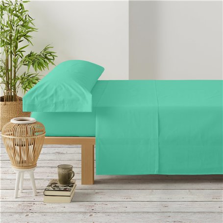 Degrees Home Premium - Parure de lit 135x190 – 3 pièces – Drap Plat 2 Personnes – Drap Housse 135x190 – taie d’Oreiller 135x45 –