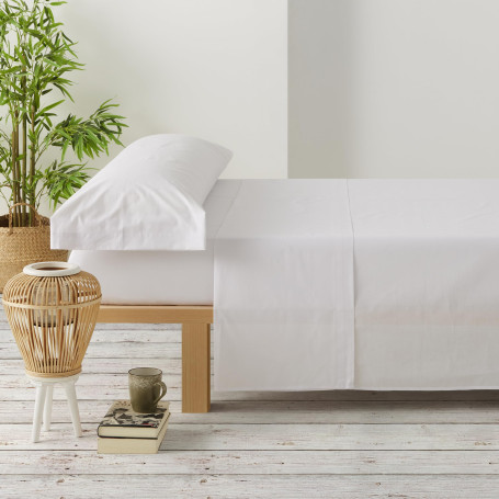 Degrees Home Premium - Parure de lit 105x190 - Drap Housse 105x190 - Drap Plat 105x190-2 taies d'oreiller 80x50