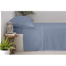 Degrees Home Premium - Parure de lit 90x200 – 3 pièces – Drap Plat 1 Personne – Drap Housse 90x200 – taie d’Oreiller 80x50 – Pol