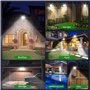 Aigostar Projecteur LED Extérieur 30W,2 Pièces,2700 lumen, blanche naturelle 4000K Spot LED Intérieur,IP65 Imperméable lumière d