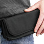 PrimeMatik - Sac banane porte monnaie et billets pour serveur avec monnayeur euro intégré et ceinturé