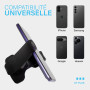 OcioDual Clip de Support Telephone Voiture de Tableau de Bord, Porte Telephone Voiture Universel pour Clip de Montage Support té