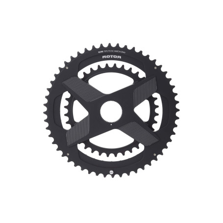 Rotor 50-34 Directmount Double chaîne Ronde 50/34 pour Adulte 2INPOWER INPOWER DM/ALDHU24/VEGAST Noir