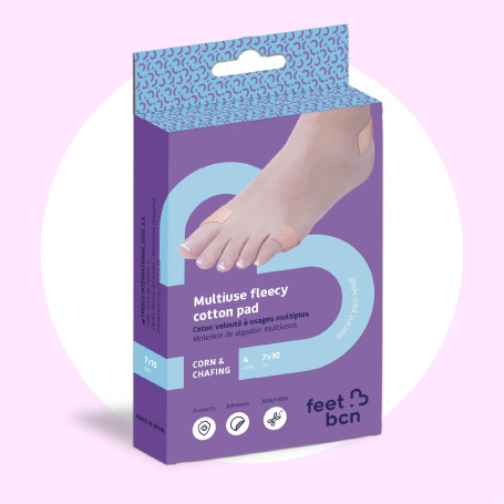 feet bcn Moleskin en coton élastique multi-usages résistante