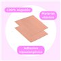 feet bcn Moleskin en coton élastique multi-usages résistante, lame adhésive, fine et découpable pour les frottements et friction