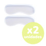 Lot de 2 protections de talon en gel antidérapantes pour éviter les frottements et soulager la douleur Transparent