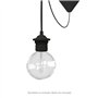 HALOTEC Pendentif E27 noir