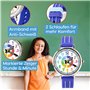 Kiddus Montre Éducative pour Enfants, Montre Bracelet Analogique pour Garçon et Fille à partir de 5 Ans, 3ATM et 5ATM, Première 
