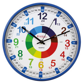 Kiddus Horloge Murale Éducative pour Enfants