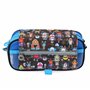office box Colorline Trousse triple design avec grands compartiments intérieurs avec fermeture éclair individuelle