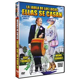 La Jaula de Las Locas Ellas se Casan DVD 1985 La Cage Aux Folles 3 [Import]