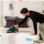 Cecotec Aspirateur pour Matelas et Tapisseries Conga Rockstar 3000 Mattress. 300 W, 10 kPa, Lumière Ultraviolette UV-C, Technolo