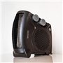 Cecotec Chauffage d'Appoint ReadyWarm 2000 Max Dual Noir. 2000 W, 3 Modes de Fonctionnement (Froid/Chaud/Très chaud), Léger, The
