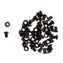 Craftelier - Lot de 50 Mini Oeillets Idéal pour Le Scrapbooking et l'Artisanat | Valable pour Différents Matériaux | Taille Diam
