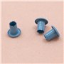 Craftelier - Lot de 50 Mini Oeillets Idéal pour Le Scrapbooking et l'Artisanat | Valable pour Différents Matériaux | Taille Diam