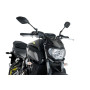 Puig 1439J Saut de Vent Naked New Generation Sport Plus, Noir Mat