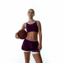 Haut de Sport pour Femme Black Limba Courtpulse  S Fitness