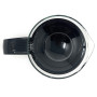 MGE - Pichet pour Micro-ondes - Carafe à Café en Verre - Verseuse en Verre avec Couvercle - Théière Thermique - Verseuse à Café 