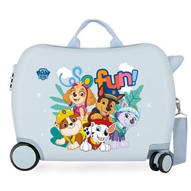 Patrouille Paw Patrol Playful Valise pour enfant Bleu 50 x 38 x 20 cm rigide ABS Fermeture à combinaison latérale 34 L 3 kg 4 ba