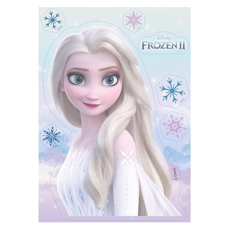 dekora Plaque Azyme Frozen 15X21CM