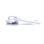 DOJA Barcelona | Curseur Fermeture Eclair | Pack 30 Curseur Blanc N°3 | 25mm Long | Tirette Fermeture Eclair Metal | Couture Acc