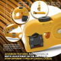 DOJA Barcelona | Pince a Denuder les Cables Coaxiaux | Pack 1 | Premium | 125mm | Pince a Denuder Cable antenne | Pour Denudeur 
