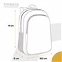 Sac à dos école Fortnite Crazy Banana + chariot Toybags avec 4 roulettes pivotantes - 2 poches principales et poche avant - poch