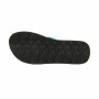 Tongs pour Femmes Brasileras Hibiscus Nudo Fuchsia Noir