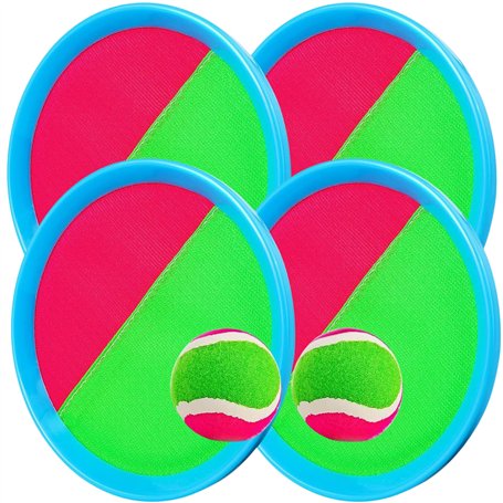 Raquette Scratch Enfant Ou Raquette De Plage. Jouets De Plage Et d'eau – Jeu De Lancer Et D’Attraper avec Velcro Imperméable