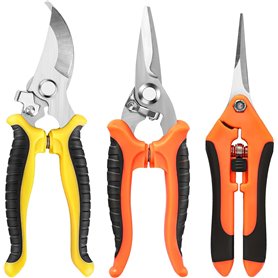 X3 Secateur De Jardin. Sécateurs De Jardinage X3 – Outils De Jardinage Précis | Petits Sécateurs Ergonomiques Pour Le Jardin