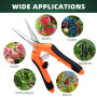 X3 Secateur De Jardin. Sécateurs De Jardinage X3 – Outils De Jardinage Précis | Petits Sécateurs Ergonomiques Pour Le Jardin