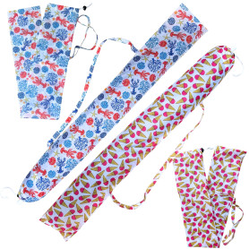 X2 Sac Parasol De Plage. Housse Parasol Plage. Accessoires Plage. Housse De Parasol De Plage Avec Poignée Robuste