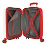Joumma Marvel Spiderman Authentic Valise Cabine Blanche 38 x 55 x 20 cm Rigide ABS Fermeture à Combinaison latérale 35 l 2 kg 4 