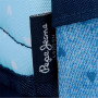 Pepe Jeans Noni Denim Trousse Triple Bleue 22 x 10 x 9 cm Polyester by Joumma Bags, Bleu, Talla única, Trousse Triple
