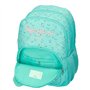 Pepe Jeans Nora Sac à dos pour ordinateur portable 15,6" Double compartiment adaptable au chariot Bleu 32 x 44 x 22 cm Polyester
