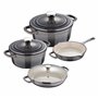 MasterPro Unique | Batterie de cuisine 7 pièces Set 3 faitouts 19