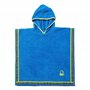 UNITED COLORS OF BENETTON. Peignoir pour enfant 7-14 ans 380 g/m² 100 % coton bleu