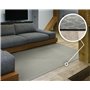 Tadi & Imperio1979 Tapis Vinyle tressé - Tapis Vinyle - 40 x 40 cm - Tapis extérieur - Tapis de Cuisine - Tapis Vinyle Cuisine -