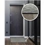 Tadi & Imperio1979 Tapis Vinyle tressé - Tapis Vinyle - 40 x 40 cm - Tapis extérieur - Tapis de Cuisine - Tapis Vinyle Cuisine -