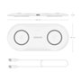 Chargeur sans fil Aisens ASCH-15W2WC059-W Blanc