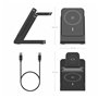 Chargeur sans fil Aisens ASCH-15W4WC064-BK Noir 15 W